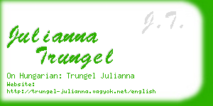julianna trungel business card